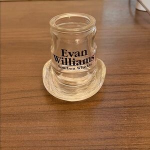 Evan Williams Bourbon Whiskey Glass
